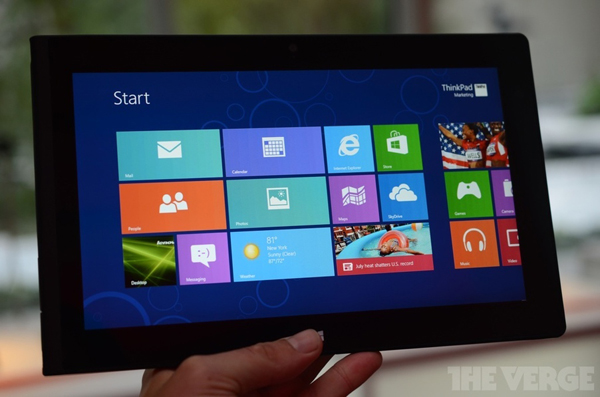 联想Windows 8<span  style='background-color:Yellow;'>平板</span>ThinkPad Tablet 2