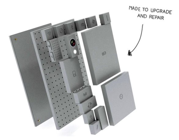 DIY手机Phonebloks：可像<span  style='background-color:Yellow;'>积木</span>一样任意组装