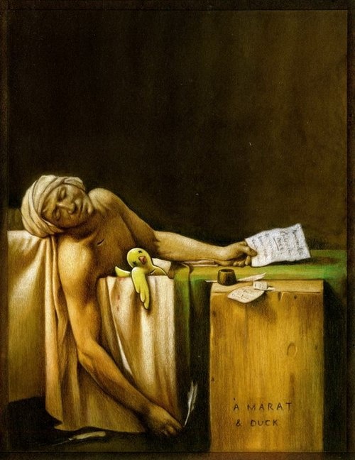 奇妙的混合点子，P<span  style='background-color:Yellow;'>AWE</span>的混合点子，Pawel Kuczynski趣味插画赏